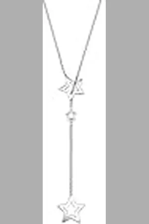 Elli Halsketting Dames Y-Ketting Ster Hanger Filigraan in 925 Sterling