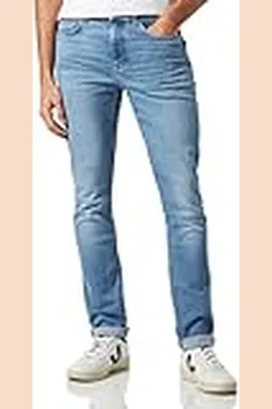 Tommy Hilfiger Heren XTR Slim Layton Pstr Sark Blue Denim Broek, , 36W / 36L