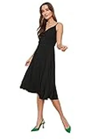 Trendyol Gebreide damesjurk met bloemenpatroon, , XS