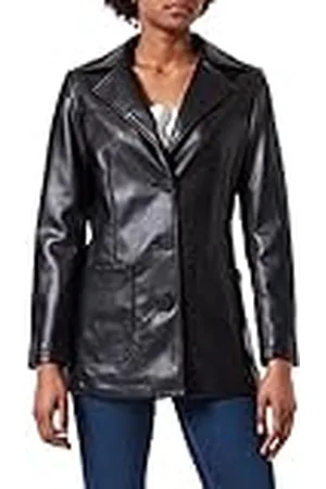 NA-KD Pu Blazer voor dames, , 32