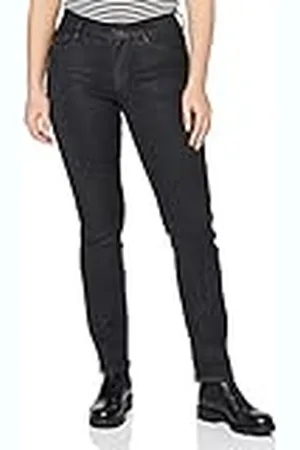 G-Star RAW Dames Noxer Navy High Waist Straight Jeans, , 26W x 32L