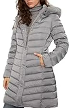 Geox Woman W BETTANIE DOWN JACKETS GHOST 50_IT, , 44