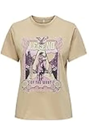 ONLY ONLLUCKY Life REG S/S Spirit TOP Box JRS, , S