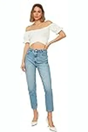 Trendyol Vrouwen Hoge Taille Skinny Fit Mom Jeans, , 66