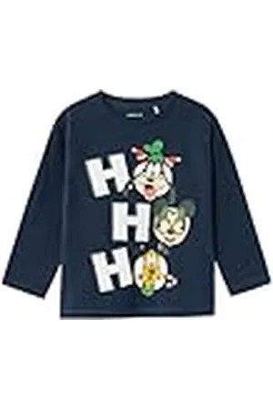 NAME IT Jongens Nmmsilas Mickey Ls Nreg Top Box Wdi shirt met lange mouwen, , 98