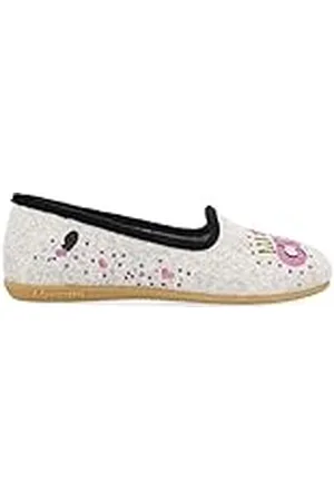 HOT POTATOES Dugo pantoffels voor dames, grijs, maat 39