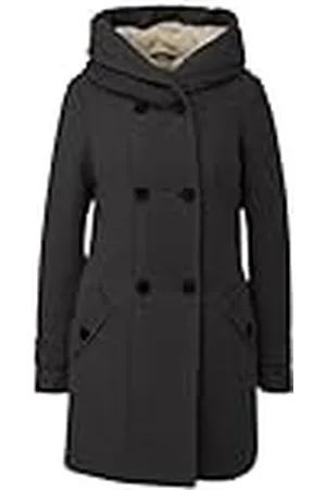QS by s.Oliver Wolmix mantel met capuchon, , 40