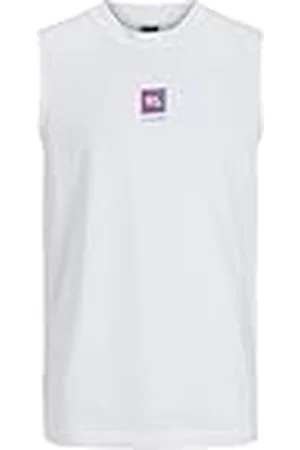JACK & JONES JCOBEECH Logo Mouwloos T-shirt, , S