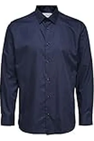 SELECTED Heren Slhslimethan Shirt Ls Classic B Noos Shirt, , 3XL