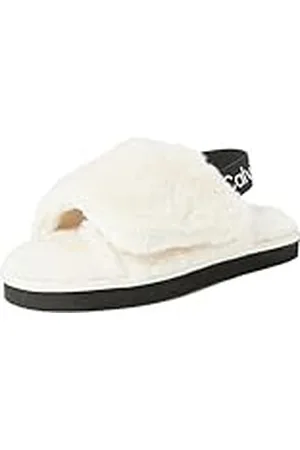 Calvin Klein Vrouwen Thuis Velcro Oppervlakken Yw0yw01158 Slippers, , 39.5 EU