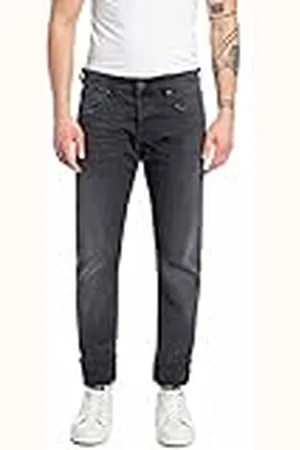 Replay Grover Jeans, 097 Dark Grey, 3034, 097, donkergrijs, 30W x 34L