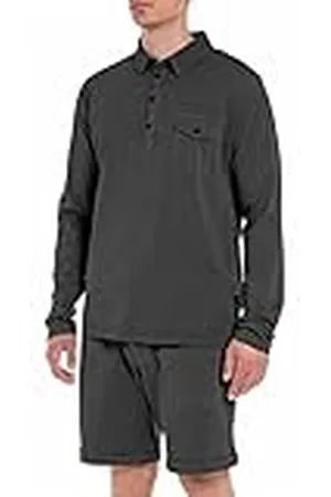 Replay Heren M6453 Polo Shirt 391 Dark Grey, M, , M