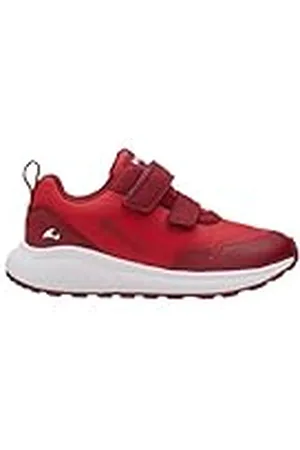 Viking Aery Track Low F GTX Wandelschoenen voor jongens, uniseks, rood/donkerrood, maat 23 EU