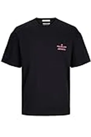 JACK & JONES Jormykonos Back Tee Ss Crew Neck Sn T-shirt voor heren, , XL