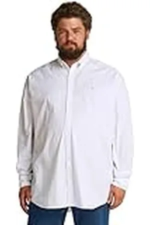 Tommy Hilfiger Dames BT-Flex POPLIN Polka DOT S-B MW0MW39062 L/S Shirt, wit, XXL, , XXL