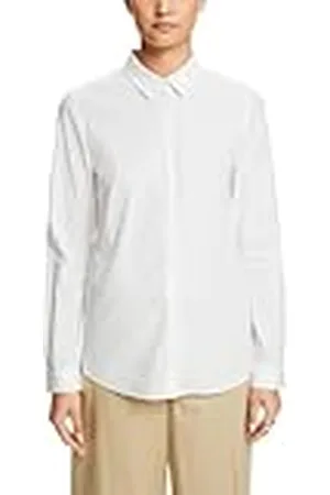 ESPRIT Poplin overhemd met lange mouwen, , XXS