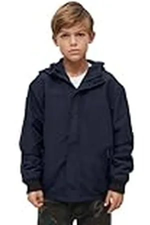 Brandit Unisex kinderen Kids rits windbreaker, marineblauw, normaal