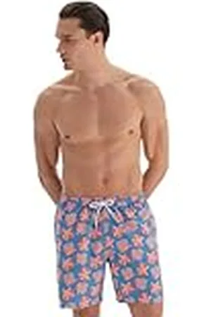 Dagi Heren bedrukte zwemshorts, , S