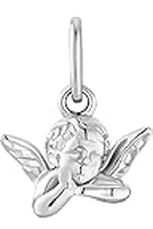 Amor Motief Hanger 925 Sterling Zilveren Dameshanger, 1,3 cm, , Engel, Wordt Geleverd In Sieraden Geschenkverpakking, 2031033