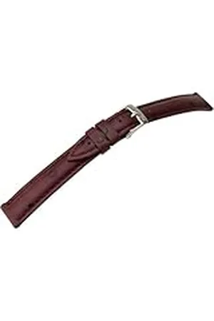 Morellato Lederen armband voor unisex horloge CHAGALL bordeaux 14 mm A01X1865498081CR14, Met bandjes