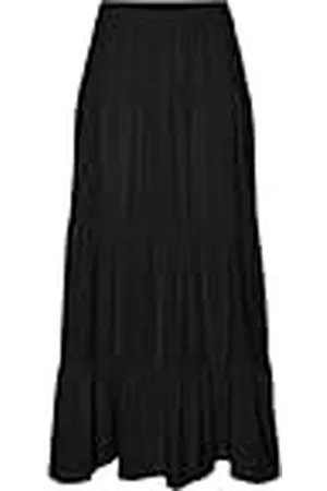 VERO MODA Dames Vmmia Hw Long Skirt JRS SPE Rok, , M