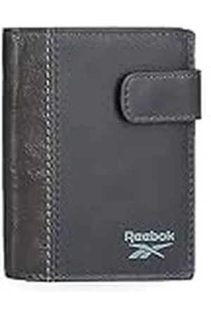 Reebok Division Verticale portemonnee met kliksluiting, , 8,5 x 10,5 x 1 cm, leer, , Eén maat, Verticale portemonnee met kliksluiting