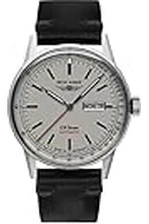 Iron Annie 5366-4 Herenhorloge met lederen band serie G38 Dessau automatisch datum dag van de week 5366, , Klassiek
