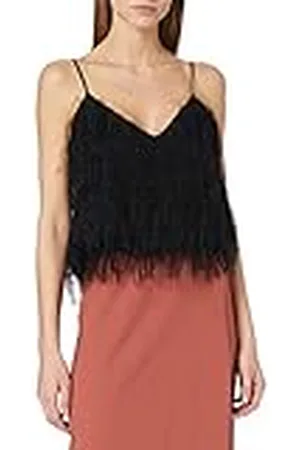 Pinko Modieuze tanktop voor dames. - zwart - 40