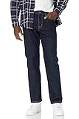 Amazon Straight-Fit Stretch Jeans, ,29W / 32L