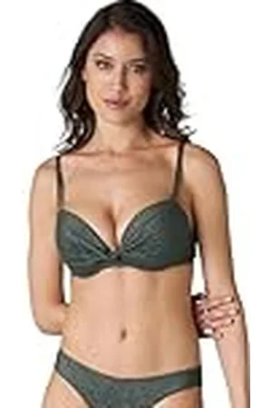 Lovable Bikini met beugel, push-up beha, effen lurex voor dames, , 36 / B