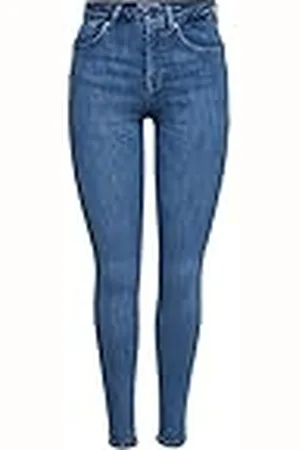 ONLY Onlpower Mid Sk Push Rea2981k Noos Skinny jeans dames, ,M / 32L