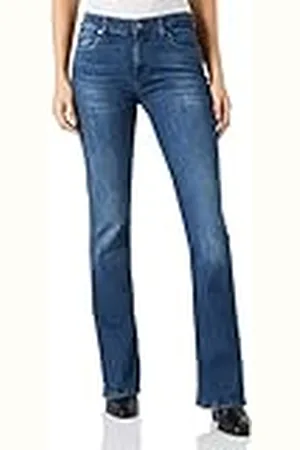 7 for all Mankind Bootcut Slim Illusion Adventure Jeans voor dames, , one size