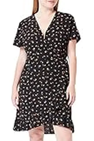 Noisy May NMCLARA Bianca S/S WRAP Dress Curve, , 46