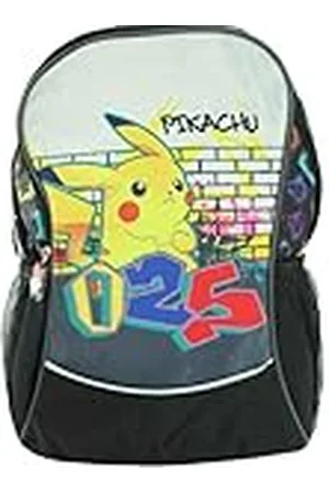 Disney Pokemon rugzak, 40 x 27 x 12, schooltas voor kinderen, Pokémon-design, perfect voor school en vrije tijd, , draagtas