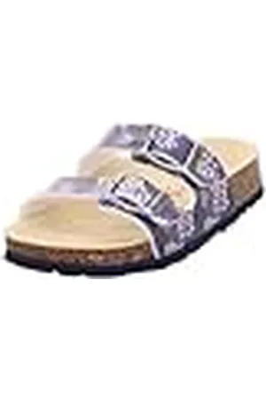 Superfit Pantoffels met voetbed voor jongens, Blauw Blauw Grijs 8060, 24 EU