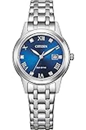 Citizen Elegance analoog Eco-Drive horloge voor dames met roestvrijstalen armband, , Eén maat, armband