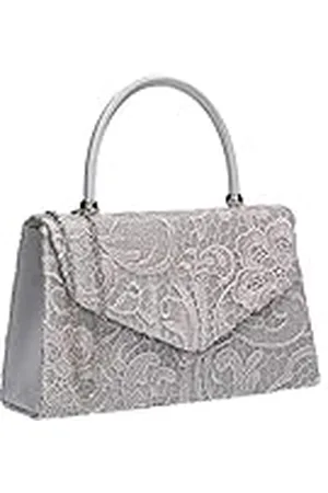 Swankyswans CLUTCH-16666-SILVER, Koppeling Vrouwen Eén maat