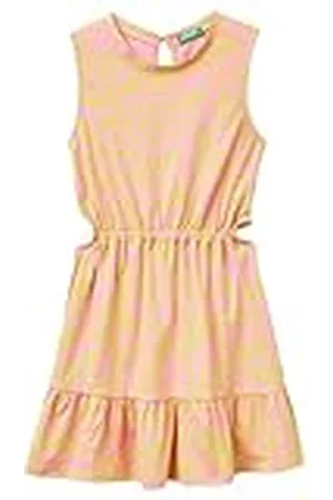 Benetton Meisjesjurk, Meerkleurig, 150