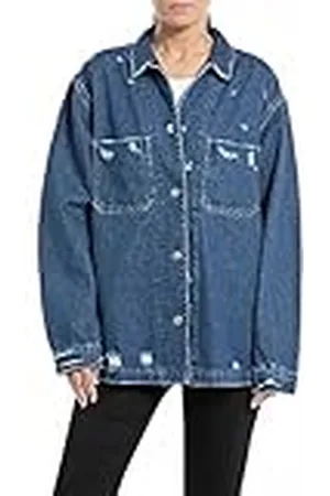 Replay Jeansjack voor dames, , XL
