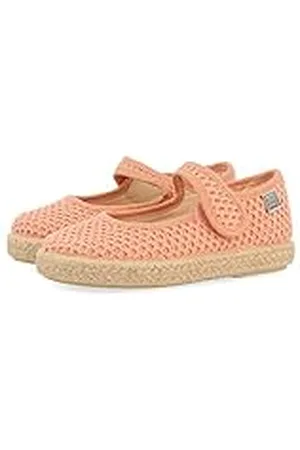 Gioseppo Schoenen type espadrille beige van netstof voor baby