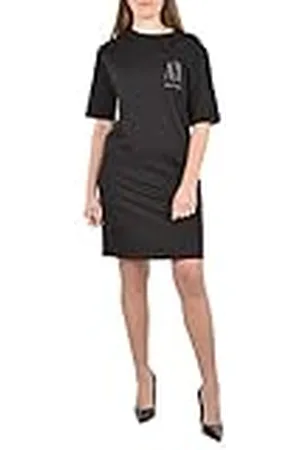 Armani Exchange Dames Studded Icon Logo T-Shirt Casual Jurk, , M