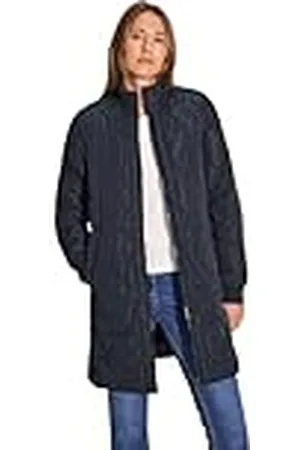 CECIL Dames B101021 Lange Blouson, Dark Navy Blue, XL, , XL