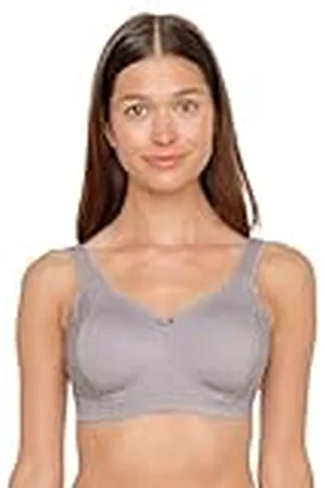 Susa Minimizer Beha voor dames, zonder beugel, London I damesbeha met minimizer snit, verkleint de borsten optisch I voorgevormde cups, brede bandjes, , 70F