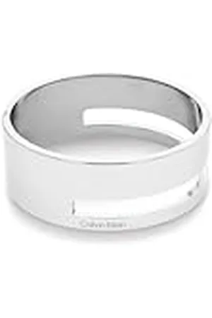 Calvin Klein Dames GEOMETRIC ESSENTIALS collectie armband in roestvrij staal - 35000674, Eén maat, Roestvrij staal, Geen edelsteen