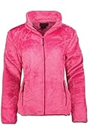 Geographical Norway Universum dames warme fleece ritssluiting - jas herfst winter lente warm dames - lange mouwen trui bont zacht comfort outdoor ( L), , L