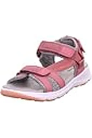 Superfit Criss Cross sandalen voor meisjes, Roze Oranje 5500, 32 EU