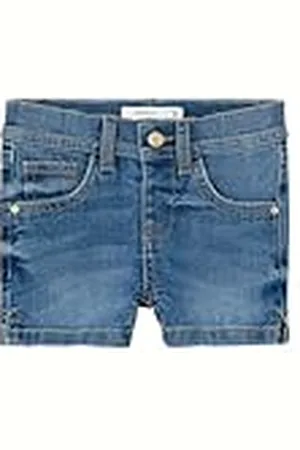 NAME IT NMFSALLI Slim DNM Shorts 9759-IC TB, , 98 cm