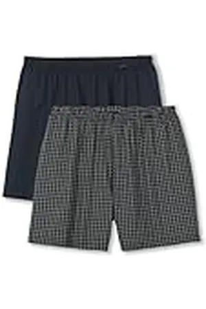 Calida Prints Benefit Boxershorts voor heren, dubbelpak, met beklede tailleband, , 50