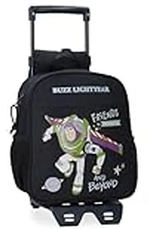 Disney Joumma Friends to Infinity and Beyond Rugzak voor kleuterschool met trolley, , 23 x 25 x 10 cm, polyester, 5,25 l, , Eén maat, kleuterrugzak met trolley
