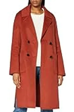 Gerry Weber Dames Mantel Wolle Trenchcoat, , 34